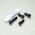 Stainless Steel Heel Plate Bolt Kit Black