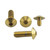 Stainless Steel Heel Plate Bolt Kit Gold