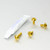 Stainless Steel Heel Plate Bolt Kit Gold