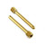 Stainless Steel Brake Caliper Pad Pin Rear Pack x2 Gold