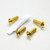 Stainless Steel Pillion Footrest Hanger Bolt Kit Gold
