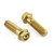 Stainless Steel Rear Brake Mounting Bolt Kit Gold
