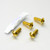 Stainless Steel Rider Footrest Hanger Bolt Kit Gold