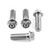 Stainless Steel Rider Footrest Hanger Bolt Kit Race Spec