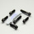 Stainless Steel Subframe Bolt Kit Black