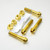 Stainless Steel Subframe Bolt Kit Gold