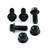Stainless Steel Subframe Mount Bolt Kit Black