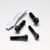 Stainless Steel Top & Bottom Yoke Pinch Set Black