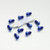 Titanium Disc Bolt To Fit Ducati/Aprilia M8x15mm Pack x10 Blue