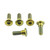 Titanium Disc Bolt To Fit Honda M8x24mm Pack x5 Gold