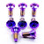 Titanium Disc Bolt To Fit Honda M8x24mm Pack x8 Purple Haze