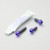 Titanium ABS Sensor Mount Bolt Kit Front & Rear Purple Haze