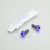 Titanium ABS Sensor Mount Bolt Kit Front & Rear DualDrive Purple Haze