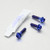 Titanium Brake & Clutch Lever Perch Pinch Bolt Kit Blue