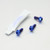 Titanium Brake & Clutch Lever Perch Pinch Bolt Kit DualDrive Blue