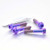 Titanium Clip-On / Handle Bar Mount Bolt Kit DualDrive Purple Haze