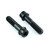 Titanium Clip-On / Handle Bar Mount Bolt Kit Flanged Socket Cap Race Spec Black