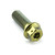 Titanium DualDrive Bolt M10x(1.25mm)x30mm Race Spec Gold