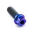 Titanium DualDrive Bolt M10x(1.25mm)x30mm Race Spec Purple Haze