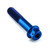 Titanium DualDrive Bolt M10x(1.25mm)x50mm Race Spec Blue