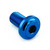 Titanium Disc Bolt To Fit Ducati M8x13mm Blue