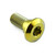 Titanium Disc Bolt To Fit Yamaha M8x20mm Gold