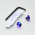 Titanium Exhaust Heat Shield Mount Bolt Kit Purple Haze
