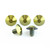 Titanium Exhaust Heat Shield Mount Bolt Kit Gold