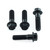 Titanium Front Axle Pinch Bolt Kit Black