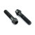 Titanium Front Axle Pinch Bolt Kit Black