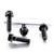 Titanium Front Brake Caliper Mount Bolt Kit DualDrive Black