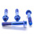Titanium Front Brake Caliper Mount Bolt Kit DualDrive Blue