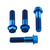Titanium Front Brake Caliper Mount Bolt Kit Blue