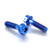 Titanium Front Brake Caliper Mount Bolt Kit DualDrive Blue