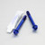 Titanium Front Brake Caliper Mount Bolt Kit Blue