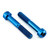 Titanium Front Brake Caliper Mount Bolt Kit Torx Drive Blue