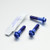 Titanium Rider & Pillion Footrest Hanger Bolt Kit Blue