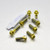 Titanium Rider & Pillion Footrest Hanger Bolt Kit Gold