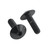 Titanium Heel Plate Bolt Kit Right Side Only Black