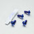 Titanium Heel Plate Bolt Kit Blue