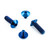 Titanium Heel Plate Bolt Kit Blue