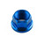 Titanium Axle Nut M12x(1.25mm) Swingarm Pivot Blue