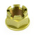 Titanium Flanged Nut M24x(1.50mm) Gold