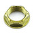 Titanium Flanged Nut M25x(1.25mm) Gold