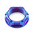 Titanium Flanged Nut M25x(1.50mm) Purple Haze