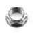 Titanium Flanged Nut M25x(1.50mm)