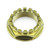 Titanium Flanged Nut M33x(1.25mm) Gold