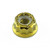 Titanium Nylon Flanged Bi-Hex Nut M6x(1.00mm) Gold