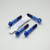 Titanium Pillion Footrest Hanger Bolt Kit Race Spec Blue