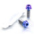 Titanium Rear Brake Caliper Mount Kit DualDrive Purple Haze